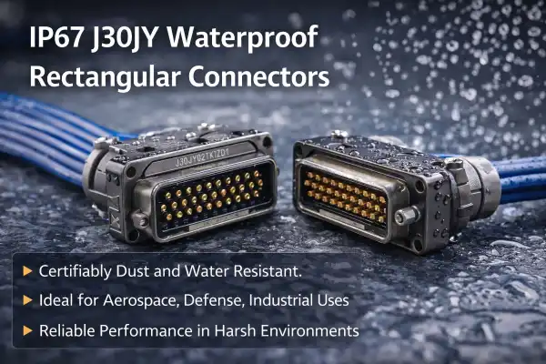 Where to buy genuine IP67 J30JY waterproof rectangular connectors?